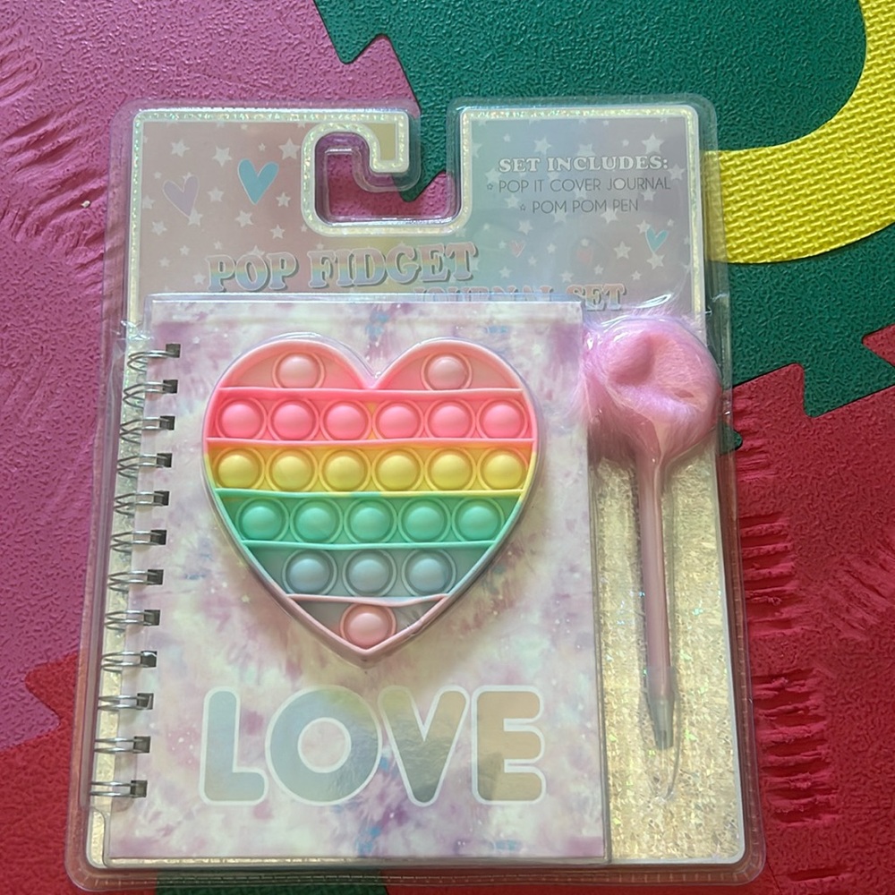 🆕 Pop Fidget Notebook